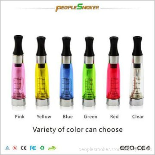 Electronic Cigarette with Ego Batteries and CE4 Clearomizer, Blister Pack